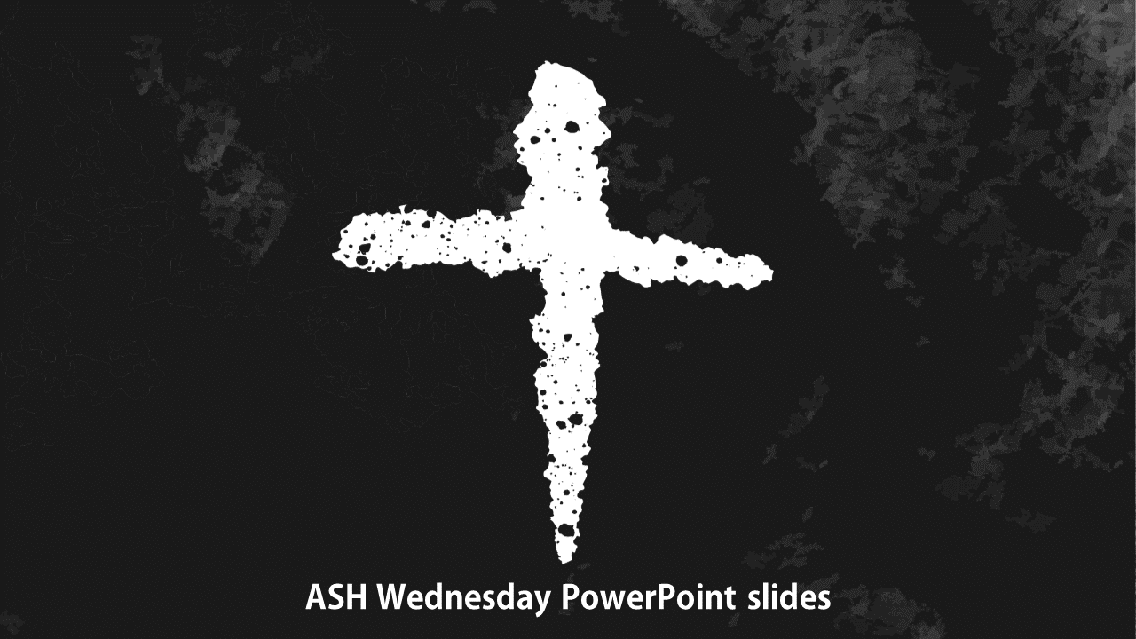 ash wednesday powerpoint slides template